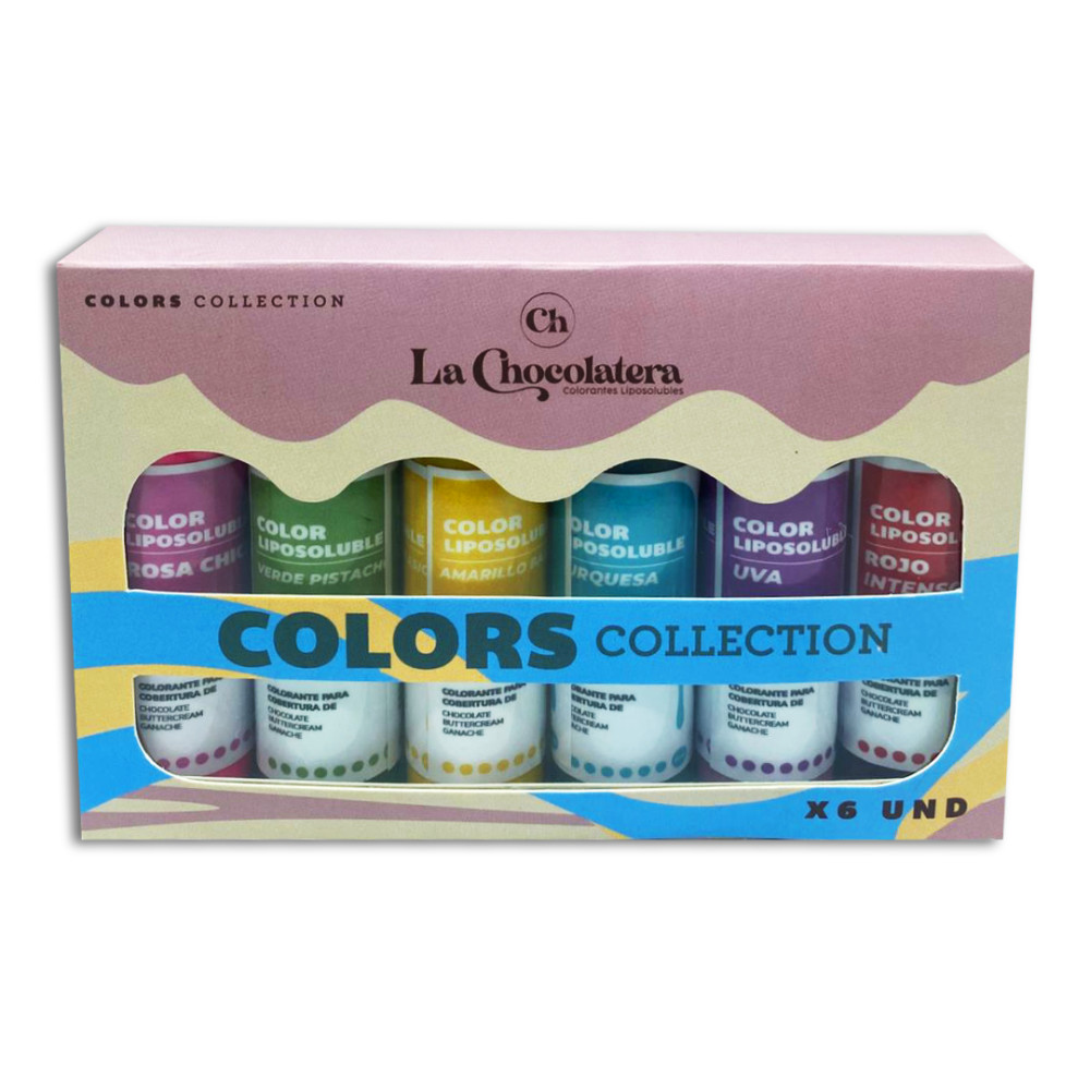 Set Colorantes Liposolubles x6 Und Set Colorantes Liposolubles x6 Und